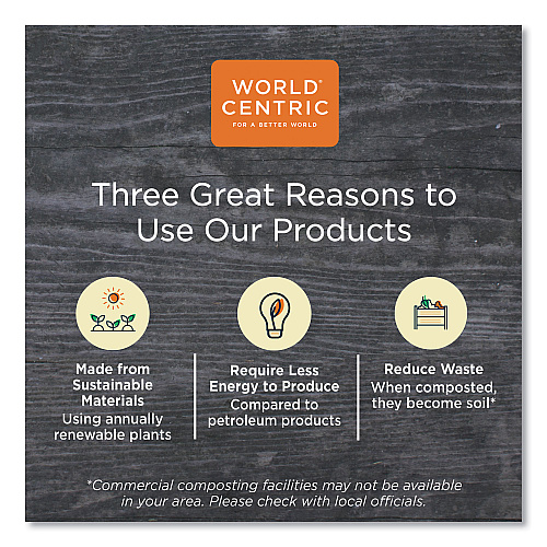 World Centric No Tree Paper Bowls, 8 oz, 3.4" Diameter x 2.3"h, Natural, Sugarcane, 1,000/Carton (BOSU8)