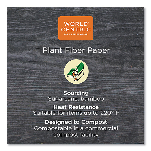 World Centric NoTree Paper Hot Cups, 12 oz, Natural, 1,000/Carton (CUSU12)