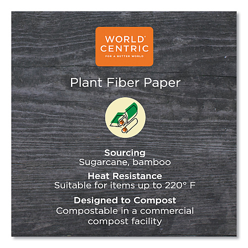 World Centric NoTree Paper Hot Cups, 10 oz, Natural, 1,000/Carton (CUSU10)