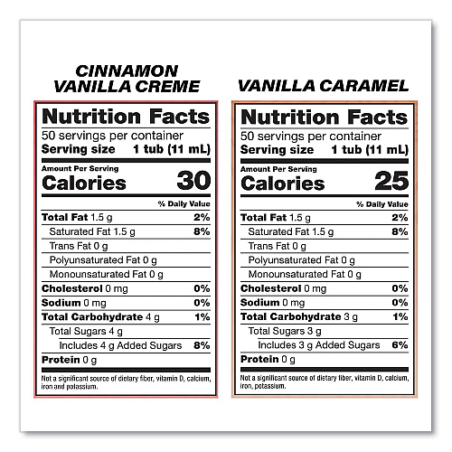Coffee-mate Liquid Coffee Creamer, Cinnamon/Peppermint/Pumpkin/Vanilla, 0.38 oz Mini Cups, 50/Pack,4 Packs/Carton (70000093)