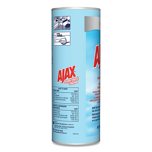 Ajax Professional Oxygen Bleach Powder Cleanser, 21oz Can, 24/Carton (14278CT)