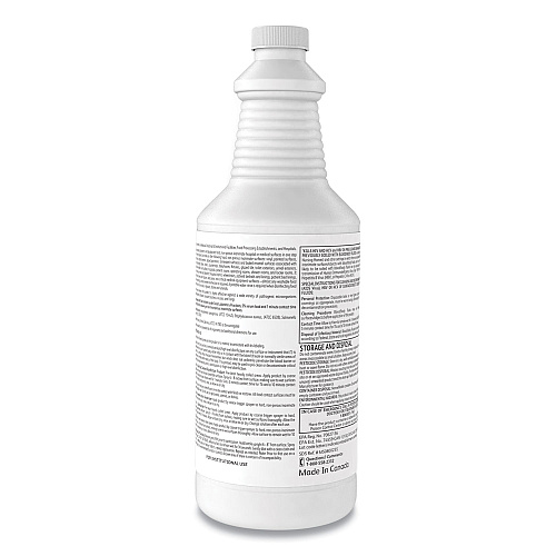 Diversey Oxivir TB One-Step Disinfectant Cleaner, 32 oz Bottle, 12/Carton (4277285)