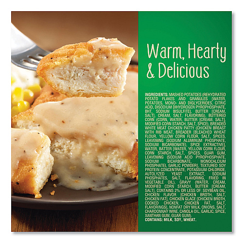 Marie Callender's Country Fried Chicken and Gravy, 13.1 oz Bowl, 5/Pack (90300169)