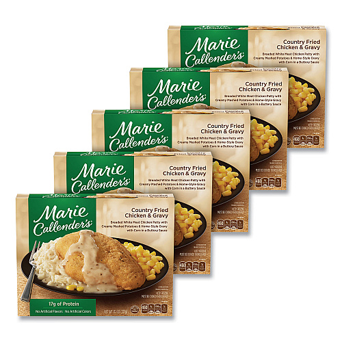 Marie Callender's Country Fried Chicken and Gravy, 13.1 oz Bowl, 5/Pack (90300169)