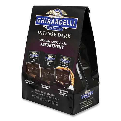 Ghirardelli Intense Dark Chocolate Premium Collection, 15.01 oz Bag (22001102)