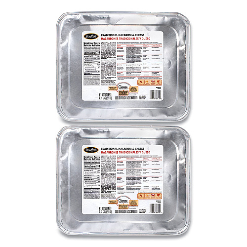 Stouffer's Traditional Baked Macaroni and Cheese, 76 oz Tray, 2/Pack (60300014)