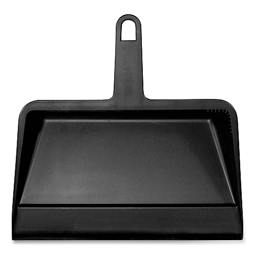 Impact Heavy-Duty Plastic Dust Pan, 12 x 12 x 4, Black (700EA)