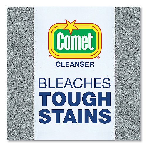 Comet Deodorizing Cleanser with Bleach, Powder, 21 oz Canister, 24/Carton (32987CT)