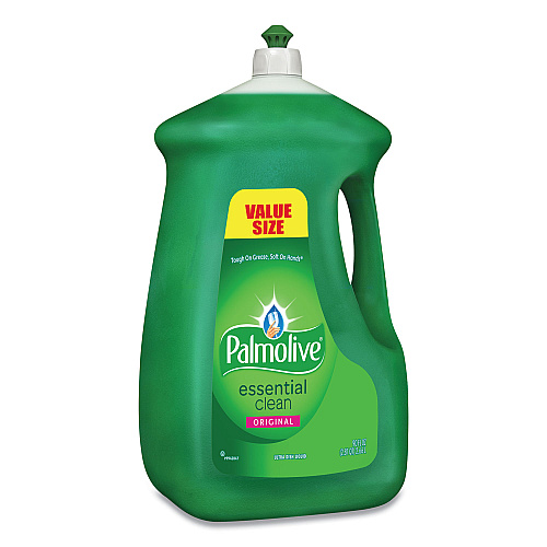 Palmolive Dishwashing Liquid, Original Scent, Green, 90 oz Bottle, 4/Carton (46157)