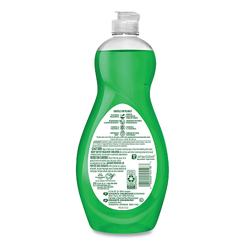 Ultra Palmolive Dishwashing Liquid, Ultra Strength, Original Scent, 20 oz Bottle (45118EA)