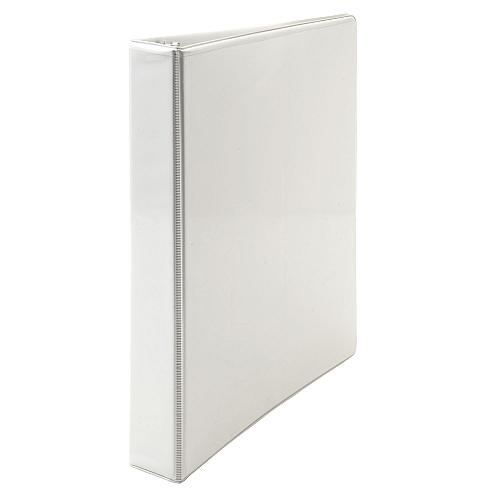 AbilityOne 7510013848786, SKILCRAFT Slant D-Ring View Binder, 3 Rings, 1" Capacity, 11 x 8.5, White