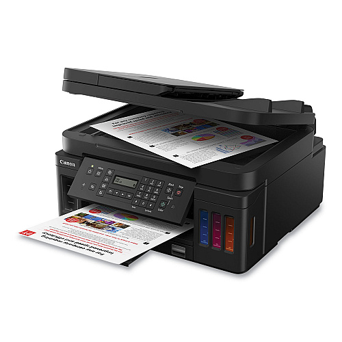 Canon PIXMA G7020 Wireless MegaTank All-in-One Inkjet Printer, Copy/Fax/Print/Scan (3114C002)