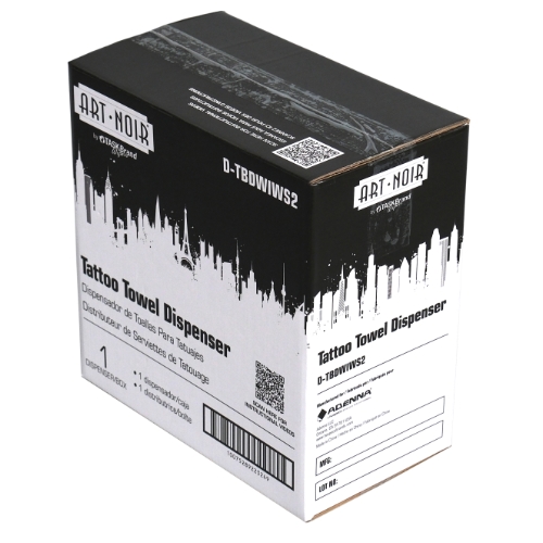Taskbrand Art Noir Dry Wiper Interfold Wall Dispenser Smoke - 1 Each (D-TBDWIWS2)