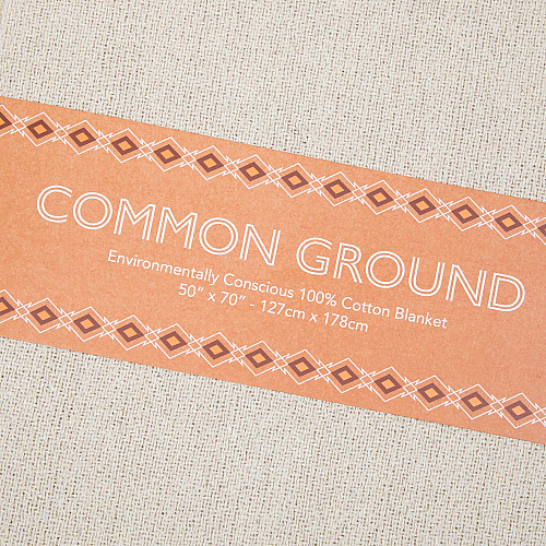 Common Ground Throw 50x70 Cream - Case Of 12 (THROW-50X70-CR-CS)