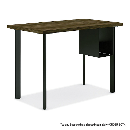 HON Coze Writing Desk Worksurface, Rectangular, 54" x 24", Florence Walnut (HLCR2454LF1)
