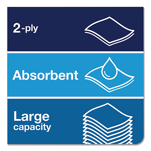 Tork&reg; Advanced Hardwound Roll Paper Towels, White, 525-ft, 6 Rolls (290092A)