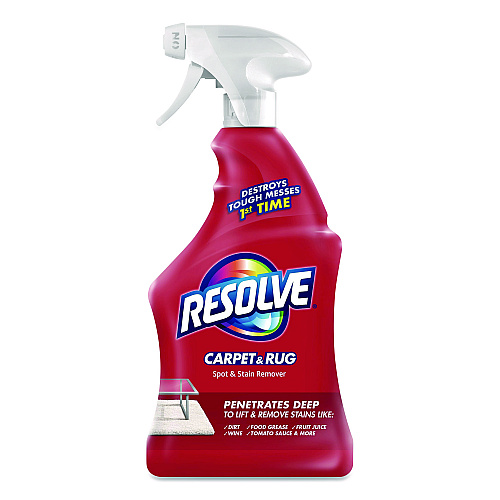 RESOLVE Triple Oxi Advanced Trigger Carpet Cleaner, 22 oz Spray Bottle (00601CT)