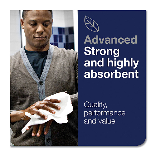 Tork&reg; Advanced Hardwound Roll Paper Towels, White, 525-ft, 6 Rolls (290092A)
