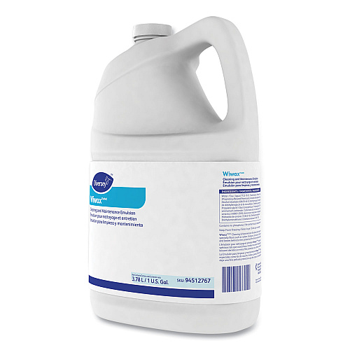 Diversey Wiwax Cleaning and Maintenance Solution, Liquid, 1 gal Bottle, 4/Carton (94512767)