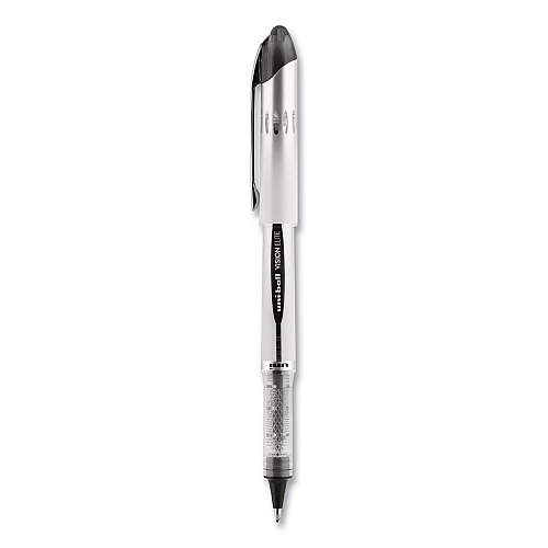 uni-ball VISION ELITE Hybrid Gel Pen, Stick, Bold 0.8 mm, Assorted Ink and Barrel Colors, 8/Pack 0.8 mm Bold Pen Point - Refillable - Retractable - Assorted Ink - Gel-based - 8 / Pack (90199PP)
