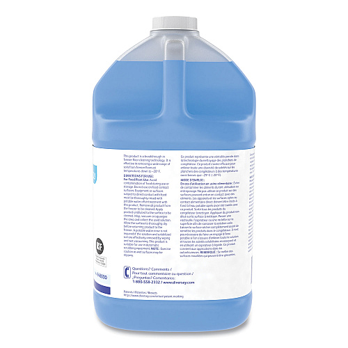 Diversey Suma Freeze D2.9 Floor Cleaner, Liquid, 1 gal, 4/Carton (948030)