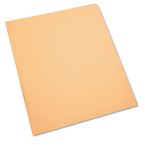 AbilityOne 7510005842492, SKILCRAFT Double Pocket Portfolio, 0.38" Capacity, 11 x 8.5, Tan, 25/Box