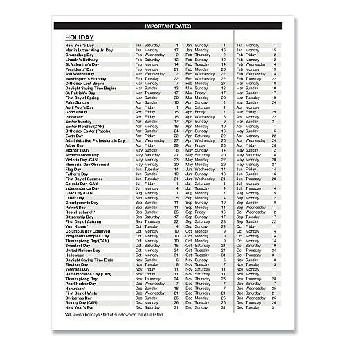 House of Doolittle Recycled Monthly 5-Year/62-Month Planner, 11 x 8.5, Black Cover, 62-Month: Dec 2025 to Jan 2031 (262502)