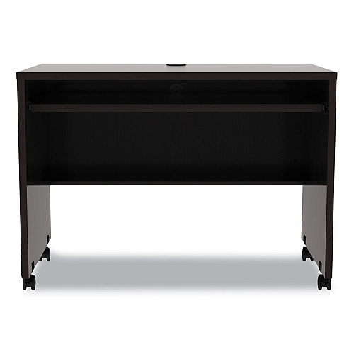 Alera Valencia Series Mobile Workstation Desk, 41.38" x 23.63" x 30", Espresso (ALEVA204224ES)