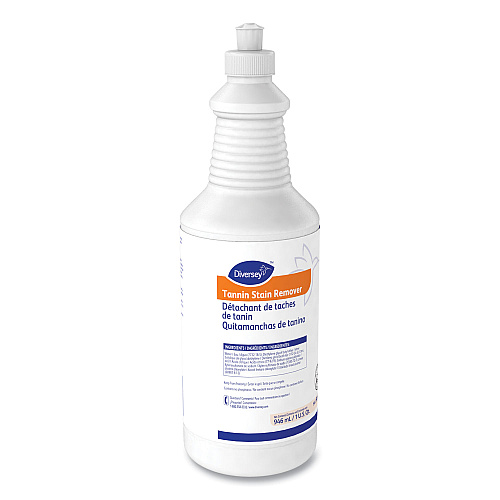 Diversey Tannin Stain Remover, 32 oz Bottle, Fruity, 6/CT (101109759)
