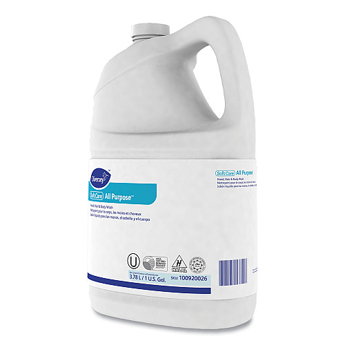 Diversey Soft Care All Purpose Liquid Refill, Gentle Floral Scent, 1 gal, 4/Carton (100920026)