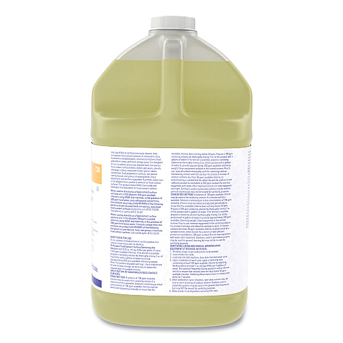 Diversey Liqu-A-Klor Disinfectant/Sanitizer, 1 gal Bottle, 4/Carton (02853280)