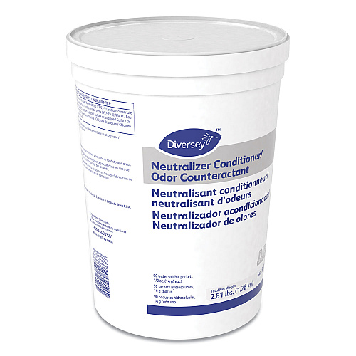 Diversey Floor Conditioner/Odor Counteractant, Powder, 0.5 oz Packet, 90/Tub, 2/Carton (917048)
