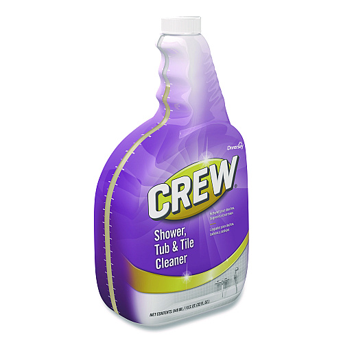 Diversey Crew Shower, Tub and Tile Cleaner, Liquid, 32 oz (CBD540281EA)