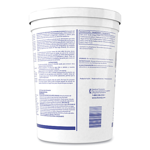 Diversey Floor Conditioner/Odor Counteractant, Powder, 0.5 oz Packet, 90/Tub, 2/Carton (917048)