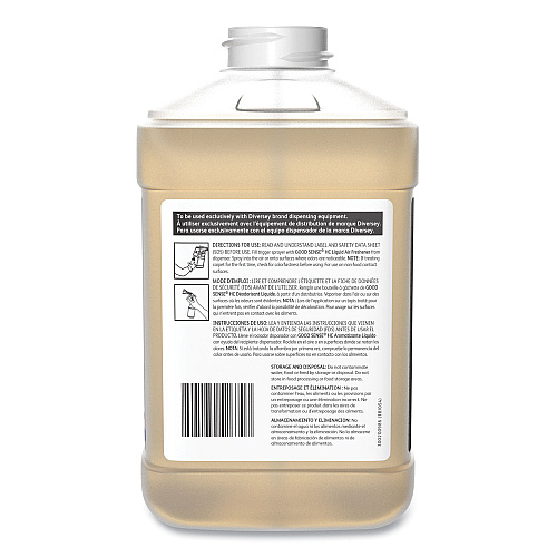 Diversey Good Sense Liquid Odor Counteractant, Clean and Fresh, 84.5 oz, 2/Carton (101109734)