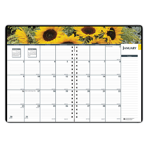 House of Doolittle Express Track Recycled Weekly Appointment Book/Monthly Planner, 8 x 5, Black Cover, 13-Month: Jan 2026 to Jan 2027 (29402)