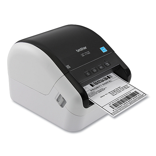 Brother QL-1110NWB Wide Format Professional Label Printer, 69 Labels/min Print Speed, 6.7 x 8.7 x 5.9