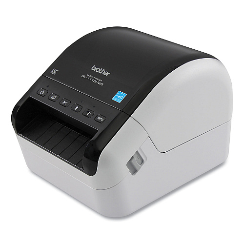 Brother QL-1110NWB Wide Format Professional Label Printer, 69 Labels/min Print Speed, 6.7 x 8.7 x 5.9