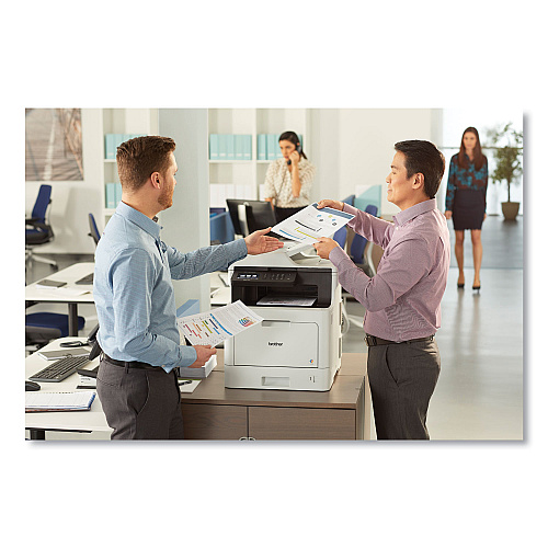 Brother MFCL8610CDW Business Color Laser All-in-One Printer with Duplex Printing and Wireless Networking
