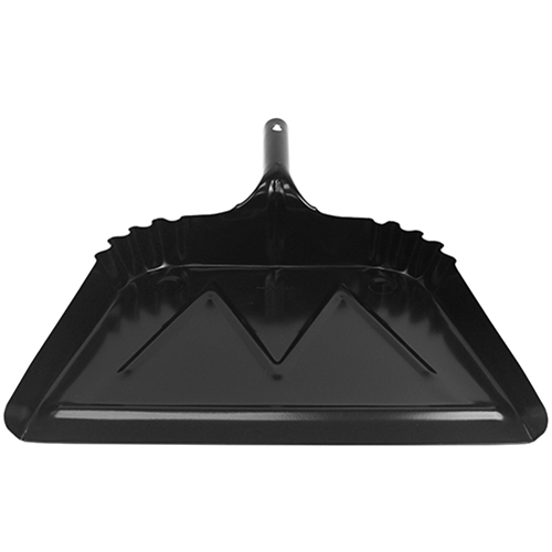 Dust Pan Metal Black 16 Inch, Case Of 12 (4216)