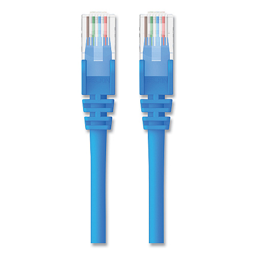 Belkin CAT5e Snagless Patch Cable, 15 ft, Blue (A3L79115BLUS)