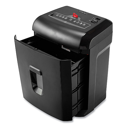 Universal 48110 Cross-Cut Shredder with Lockout Key, 10 Manual Sheet Capacity