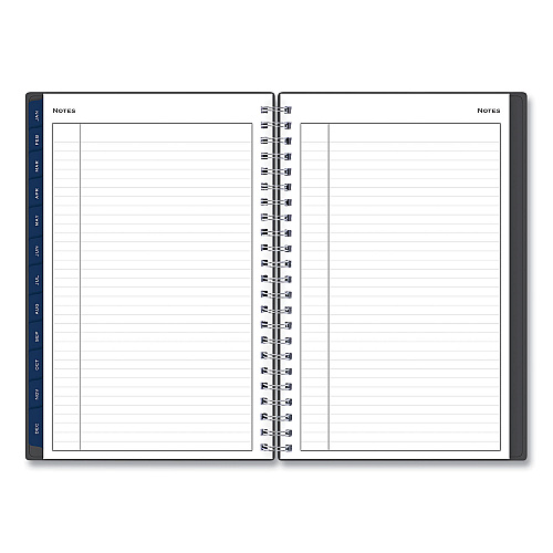 Blue Sky Passages Weekly/Monthly Planner, 8 x 5, Charcoal Cover, 12-Month (Jan to Dec): 2026 (100010)