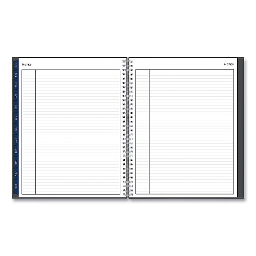 Blue Sky Passages Weekly/Monthly Planner, 11 x 8.5, Charcoal Cover, 12-Month (Jan to Dec): 2026 (100008)