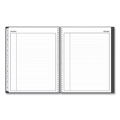 Blue Sky Passages Appointment Planner, 11 x 8.5, Charcoal Cover, 12-Month (Jan to Dec): 2026 (100009)
