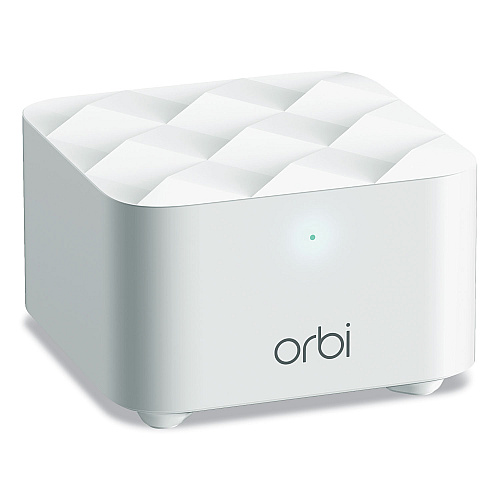 NETGEAR Orbi Whole Home AC1200 Mesh Wi-Fi System, 2 Ports, Dual-Band 2.4 GHz/5 GHz (RBK13100NAS)