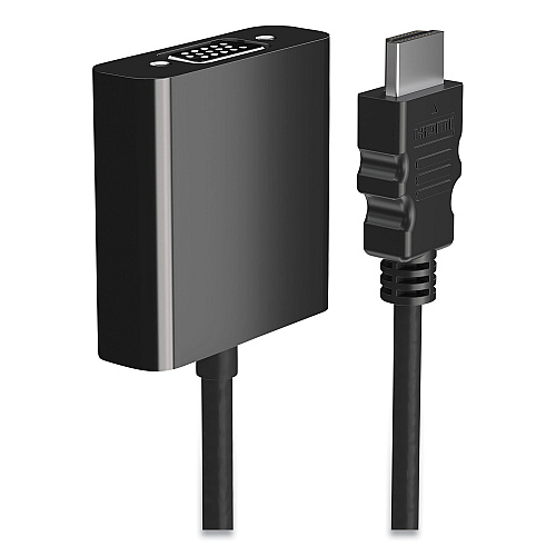 NXT Technologies HDMI to VGA Adapter, 6", Black (24400008)