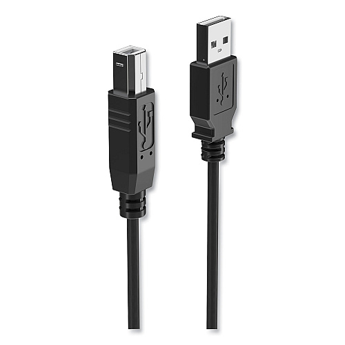 NXT Technologies USB Printer Cable, 15 ft, Black (24400018)