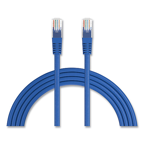 NXT Technologies CAT5e Patch Cable, 14 ft, Blue (24400031)