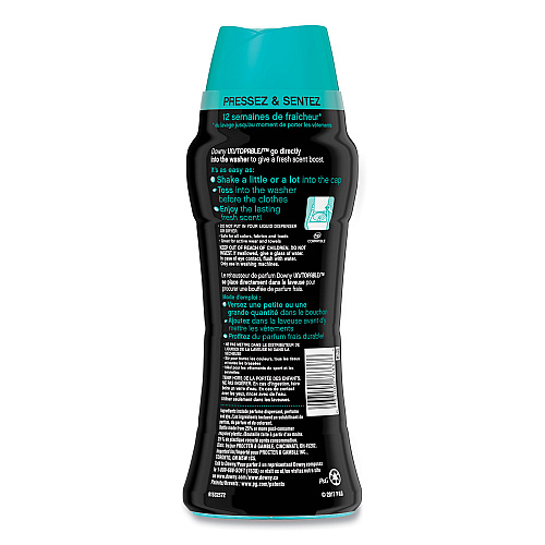 Downy Unstopables In-Wash Scent Booster Beads, Fresh Scent, 14.8 oz Canister (85302)